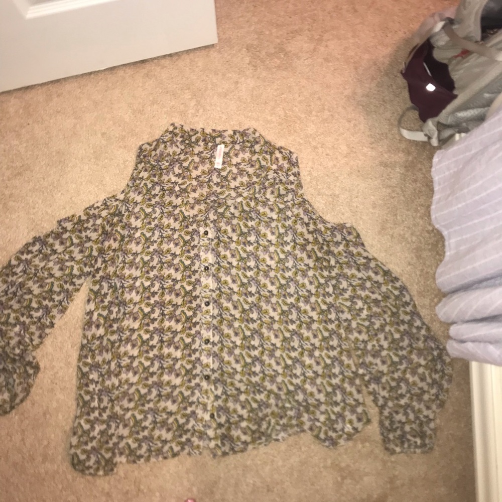 Long sleeve blouse